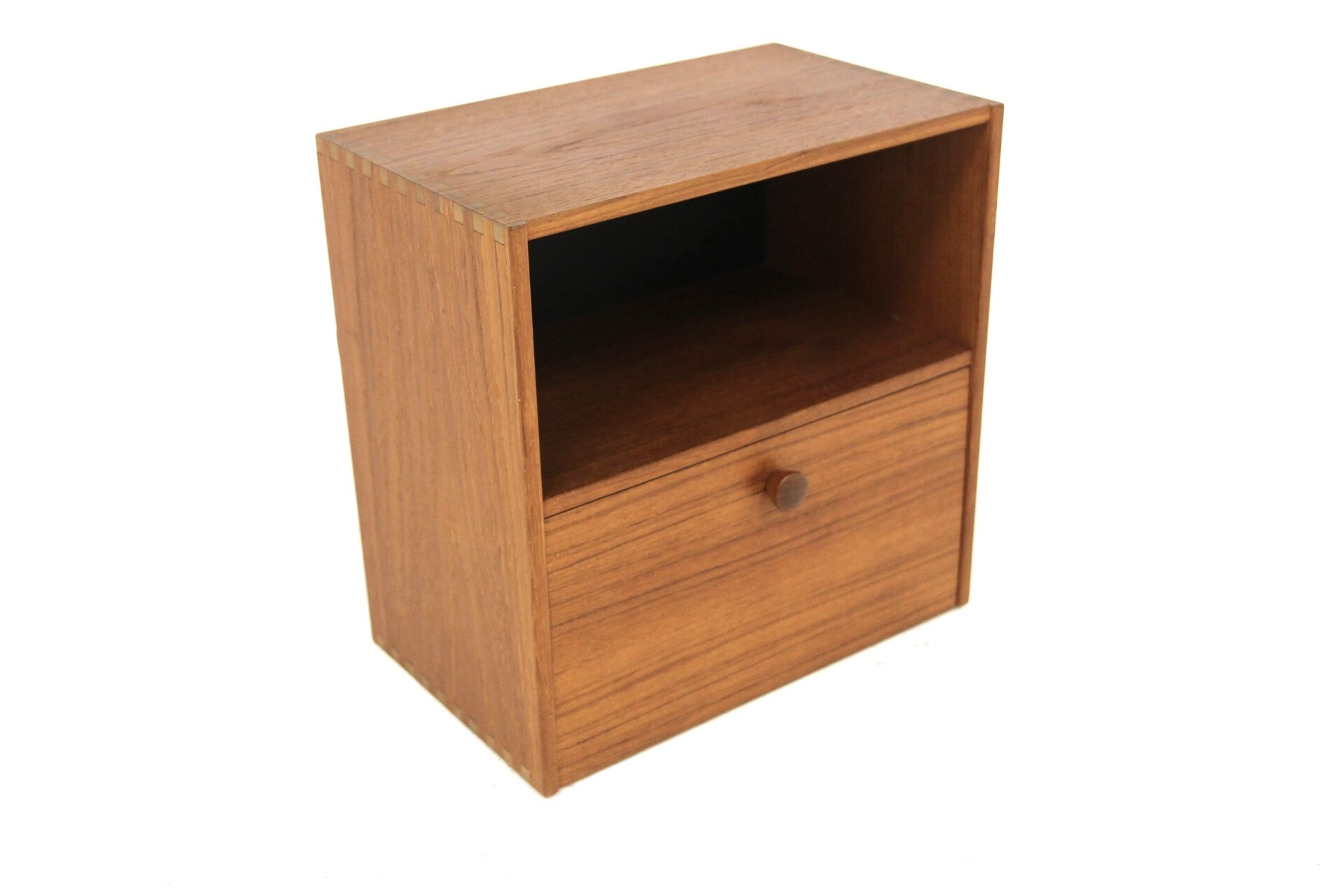 Teak wall console, Nils Jonsson for Troeds, Bjärnum, Sweden, 1960