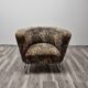 Fauteuil chromé par Jindrich Halabala
