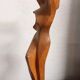 Terracotta female figure by Alberto Sparapani, 20th century