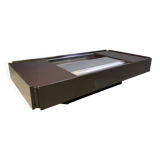 Table basse en laque vintage fabriquée en Italie, attribuée à Mario Sabot/Willy Rizzo.