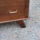 Vintage oak chest of drawers legs compass 3 drawers from the 50s