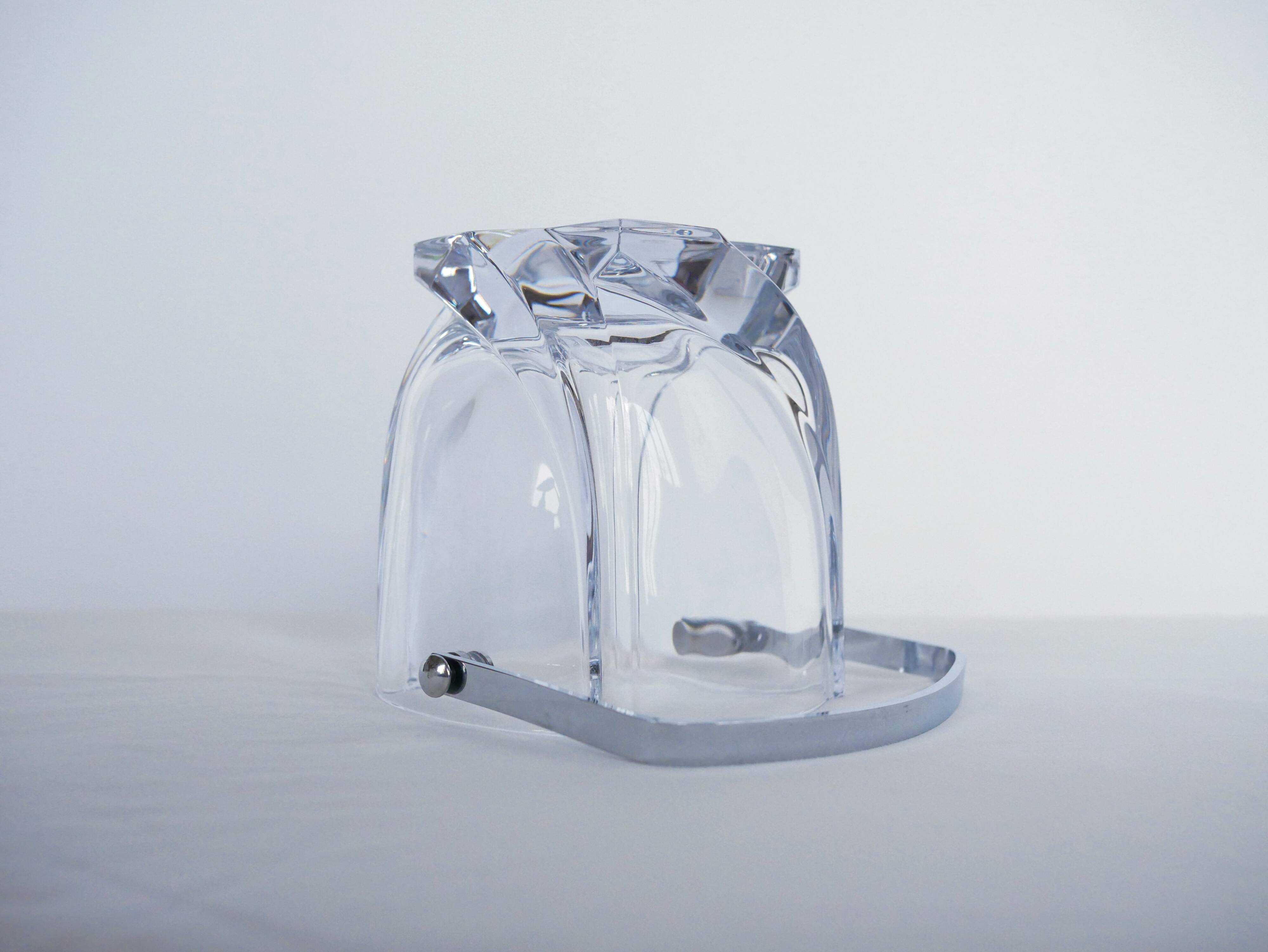 Vintage Sèvres crystal ice bucket
