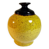 Speckled ceramic vase