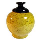 Speckled ceramic vase