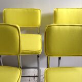 Set of 2 bar stools 1980
