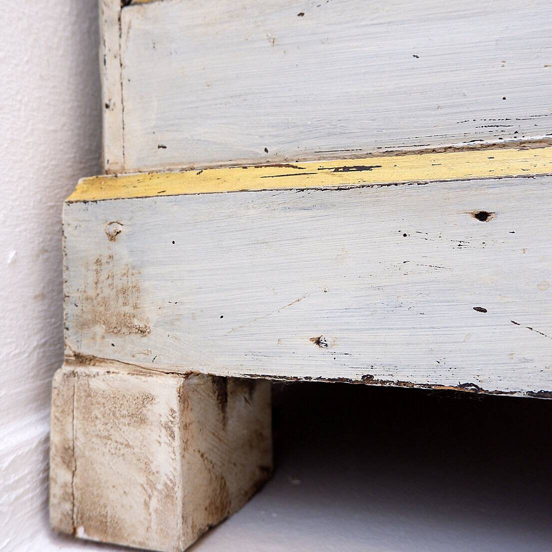 Antique Italian chest of drawers with marble top