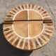 Coffee table Roger Capron ceramic top model Vintage coffee bean 1960