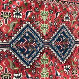 Vintage carpet Persian yalameh done hand 104 X 144 CM
