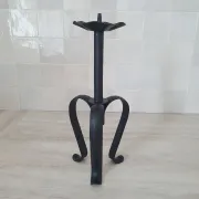 Large metal candlestick