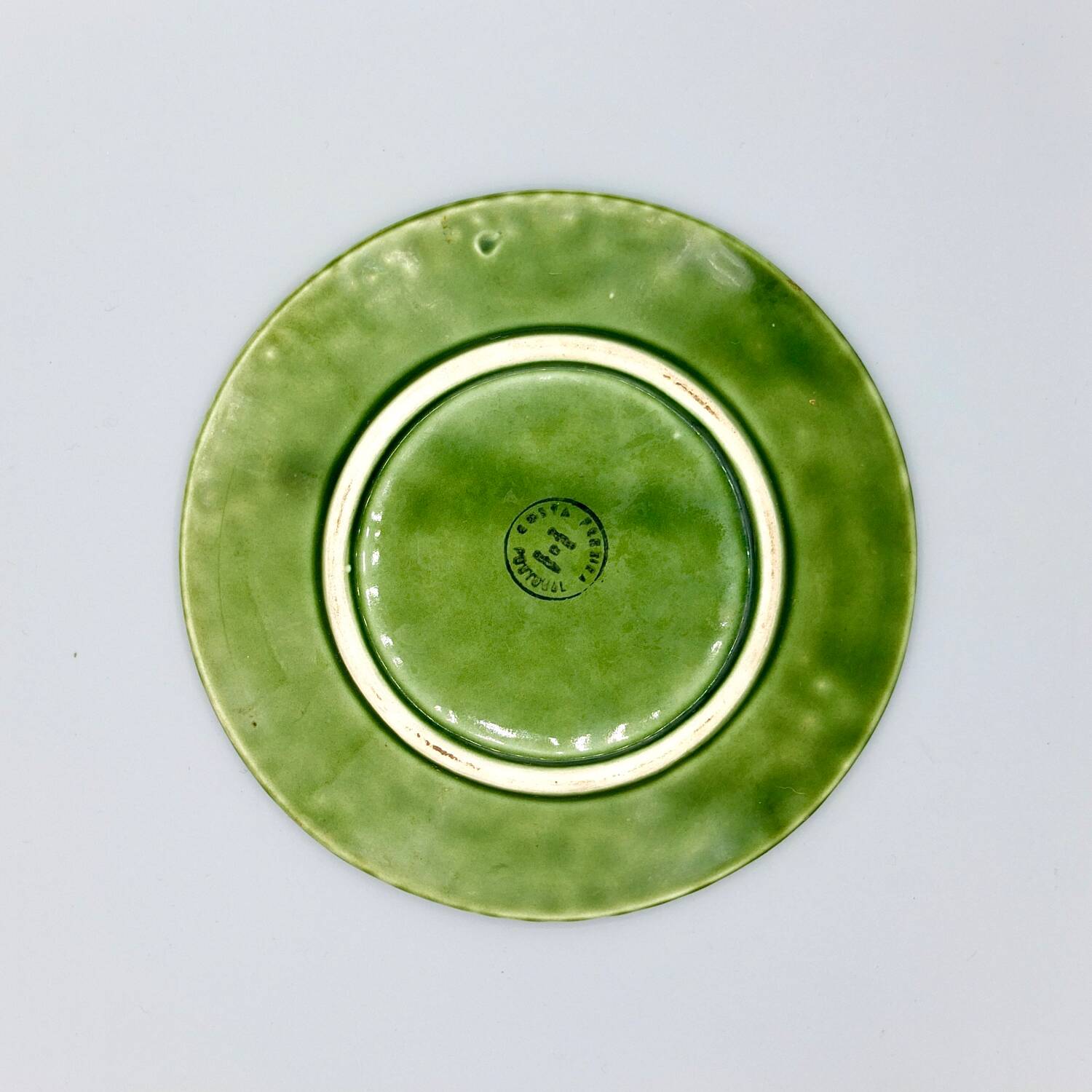 Small Vintage Portuguese Majolica Plate