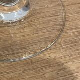 Set of 6 engraved wine glasses