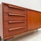 1960s vintage mid-century German teak sideboard by WK Möbel