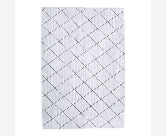 Scandinavian flatweave kilim rug 212x310cm