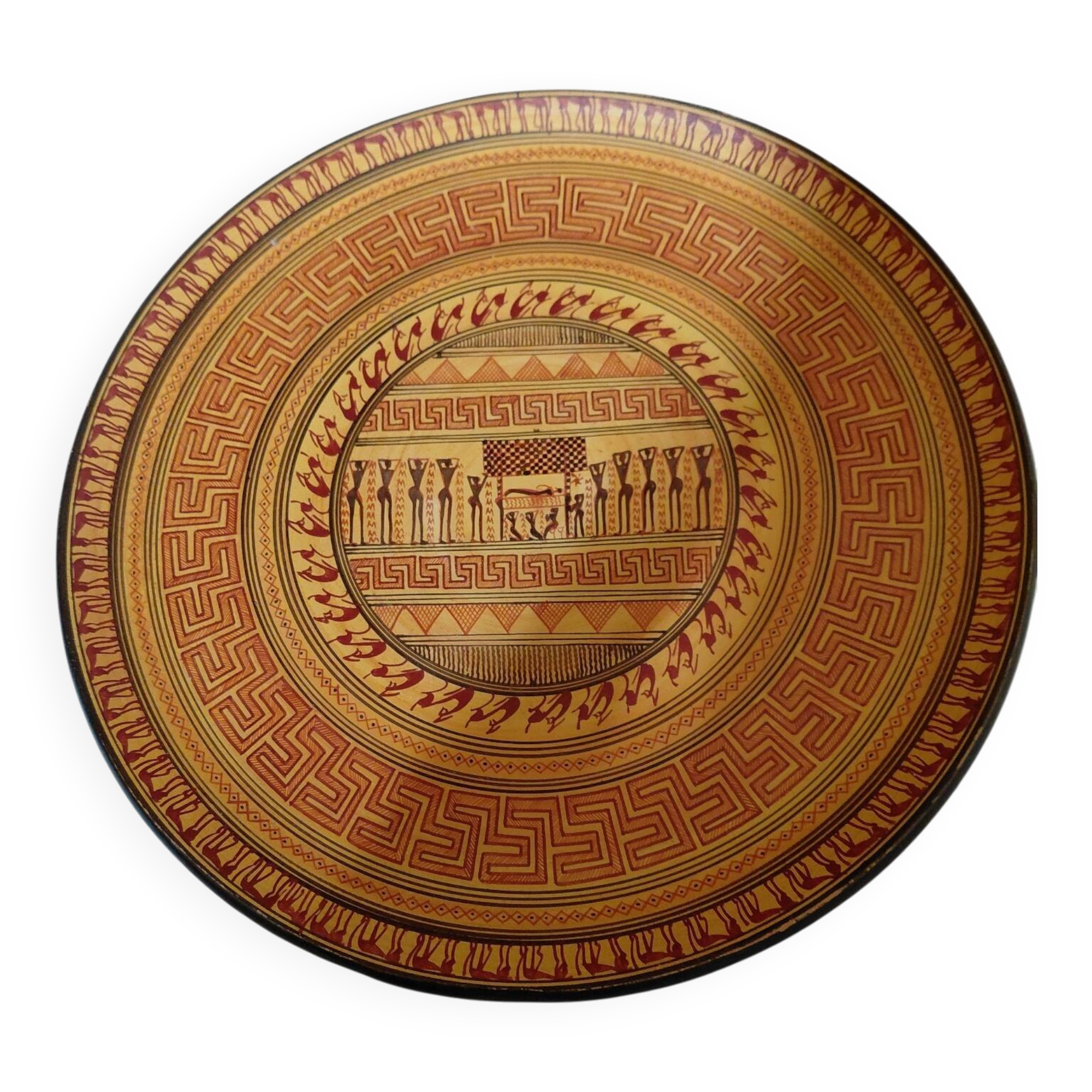 Plate decoration