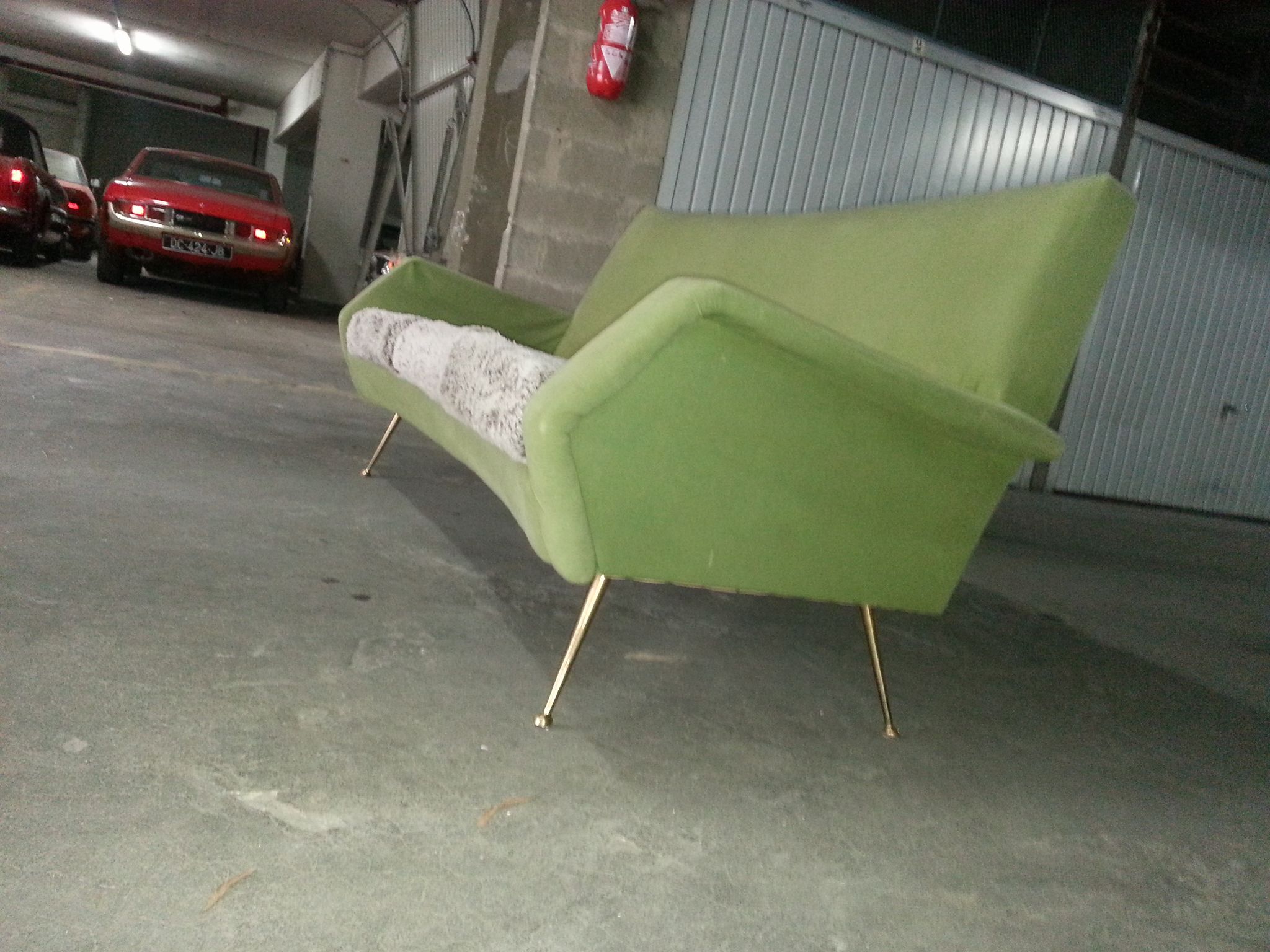 Italian style sofa, work 60 years