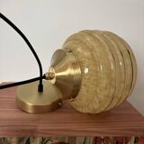 Suspension globe Art Déco