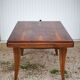 Art-Deco style wooden dining table