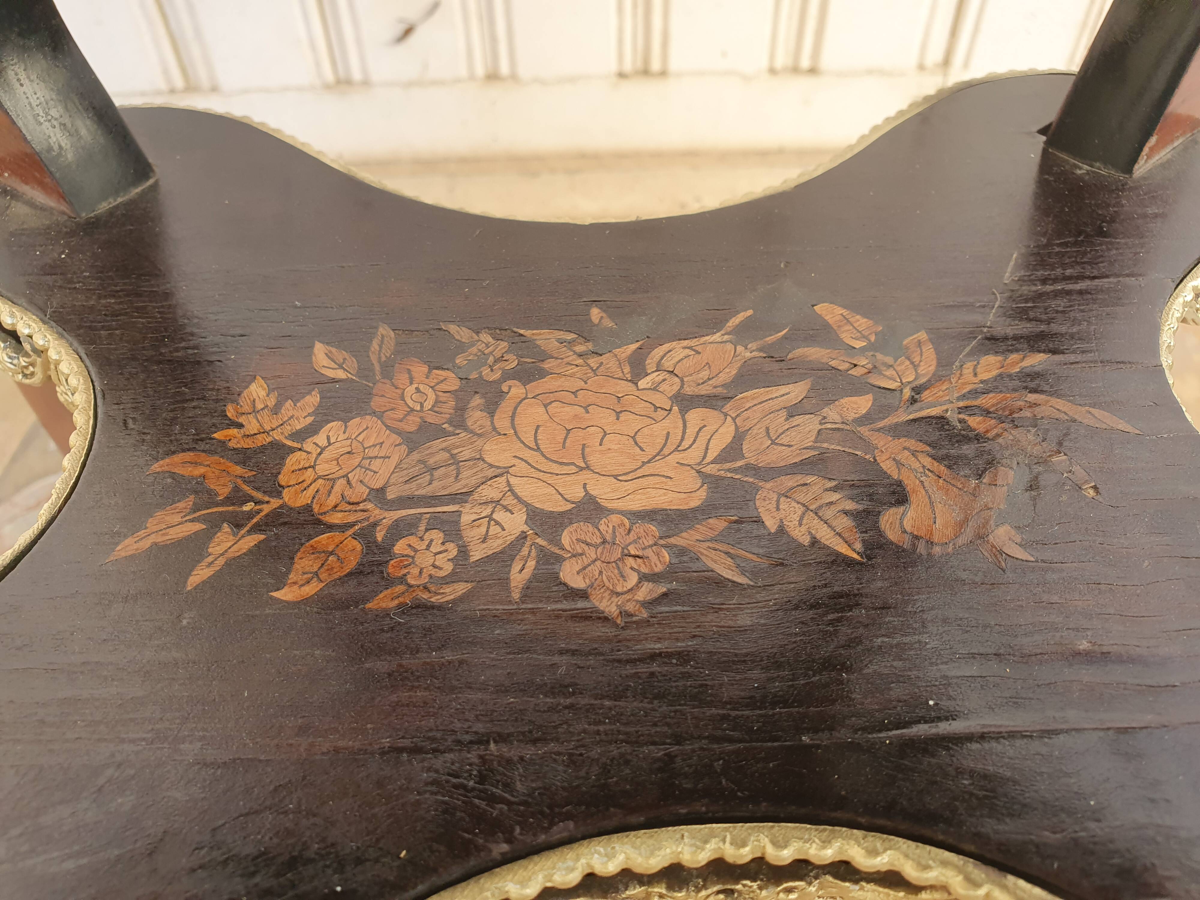 Napoleon III planter in marquetry, 1860 period