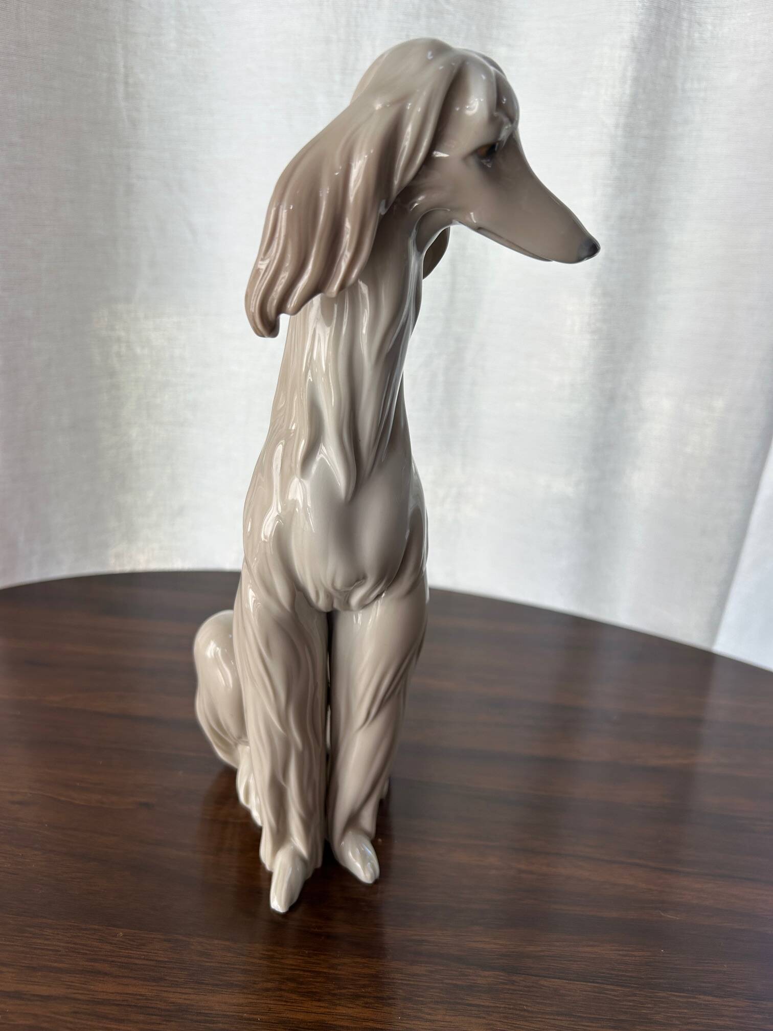 Ceramic greyhound by Juan Huerta