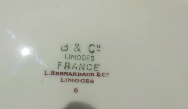 Soupière en porcelaine estampillée bernardaud - limoges