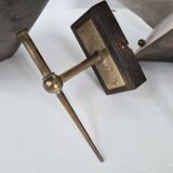 Pair of vintage 1950s wall lights signed M.D.