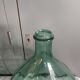 Dame jeanne ancienne verre bullé - 10 litres - hauteur 36,5 cm