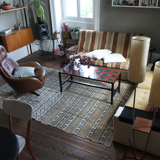 Ethnic carpets in wool 256 x 174cm