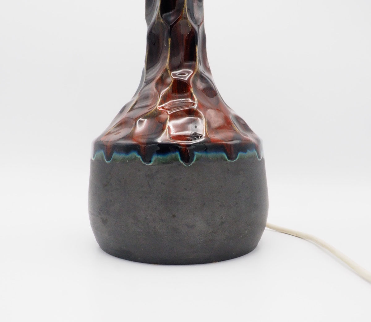Pied de lampe Fat Lava par Ernst Faxe, années 1960
