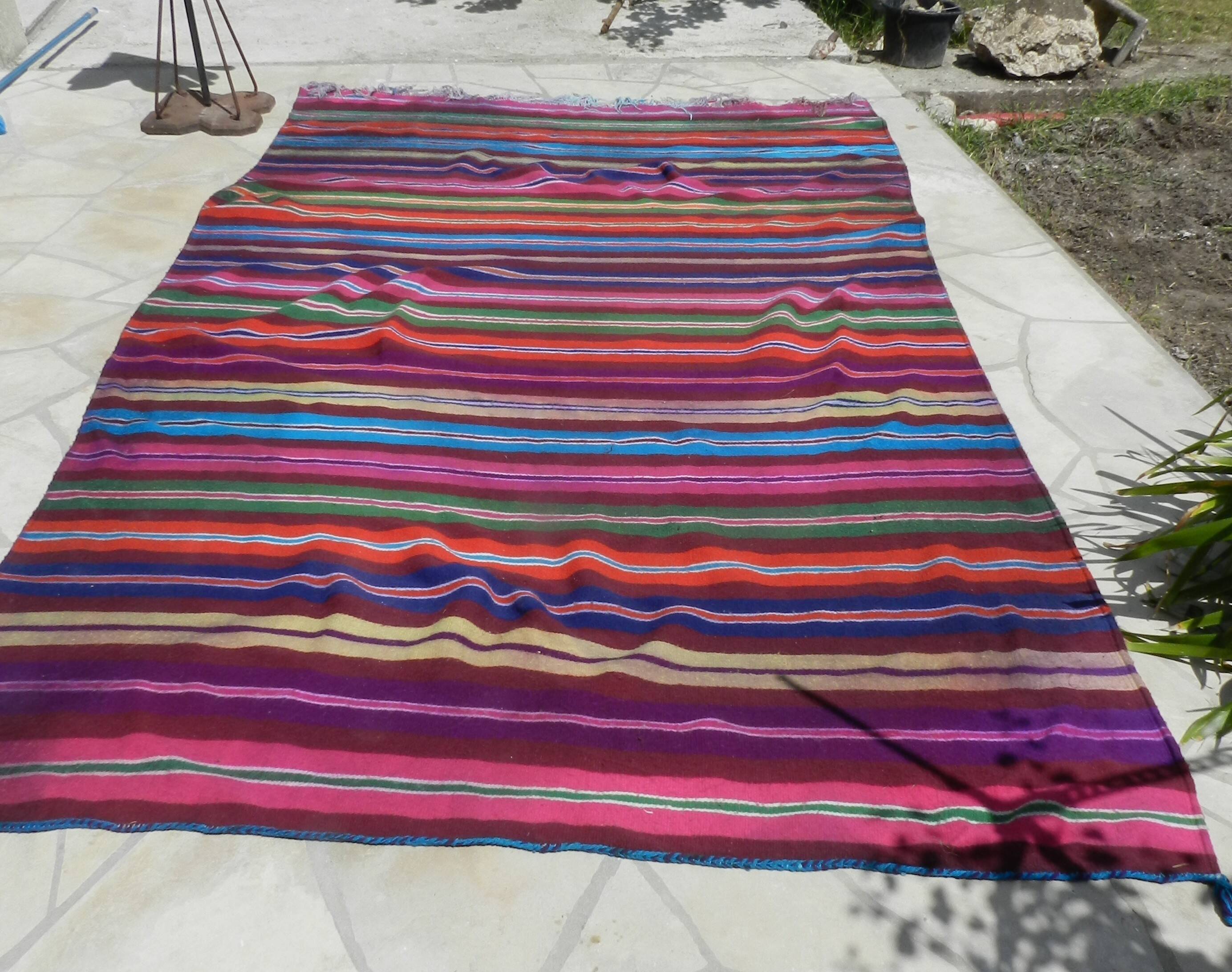 Kilim wool rug