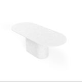 Épure dining table in waxed concrete