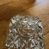 Crystal ashtray, empty pocket
