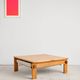 Large brutalist coffee table by Tage Poulsen, Denmark, 1960s.
