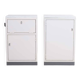 Set industrial cabinets with marble top.