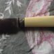Set of 10 dessert knives or silver cheese from Boulenger.