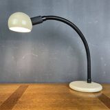 Beige vintage desk lamp, Italy, 1980s