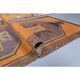 Tapis de couloir en laine turc oushak vintage fait main 111x385