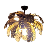 Palm tree ceiling light