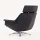 Office armchair, Danish design, 1970s, designer: Werner Langenfeld, manufacture: Esa