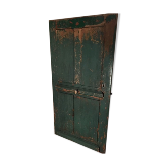 A large old-fashioned entrance gate beautiful farmhouse - vintage chalet decoration 19th century