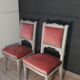 Pair of Louis XVI style chairs