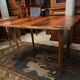 Table console tray wallet walnut sofa back design Vintage 1950