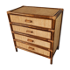 Rattan chest of drawers 4 drawers