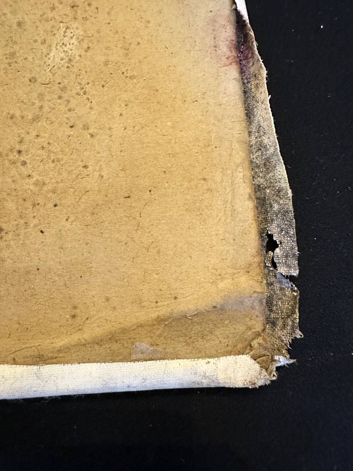 Fishing boats - painting on canvas board