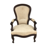 Fauteuil Louis XV palissandre