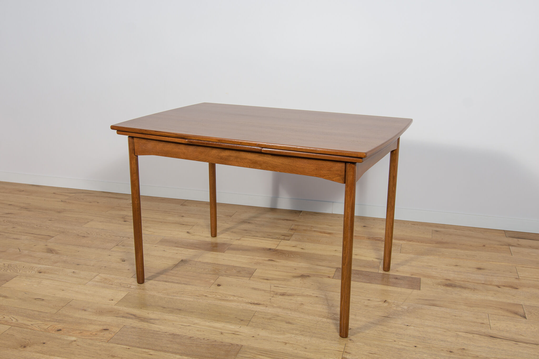 Mid-century teak extendable dining table, Denmark, 1960s