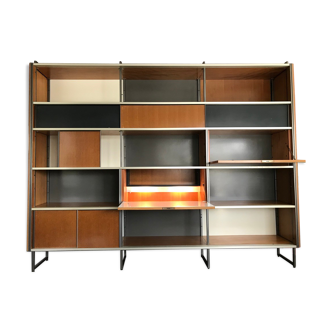 Bibliothèque modulable EFA Georges Frydman 1950/60