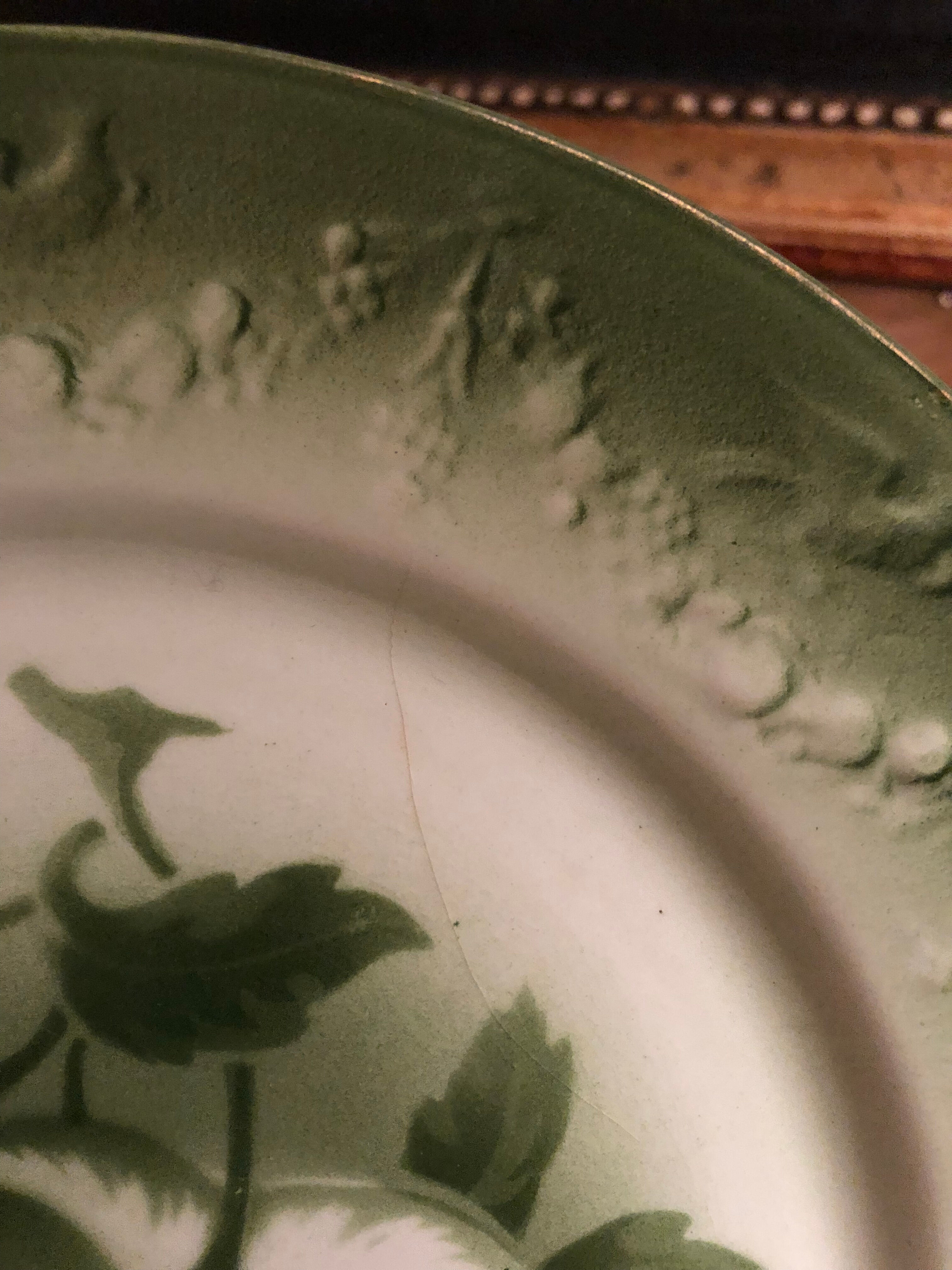 Dessert plates k and g lunéville