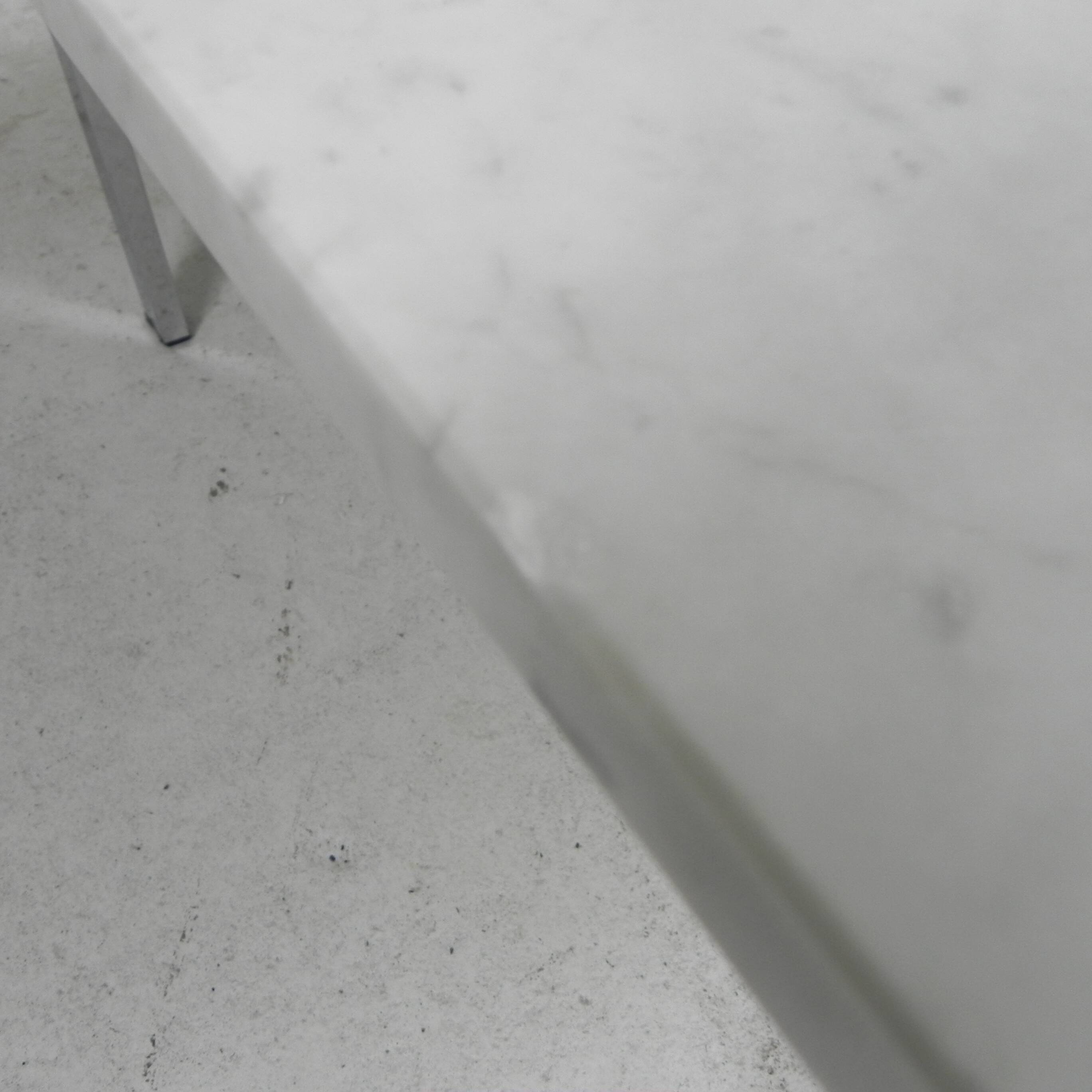 Coffee table with Carrara marble top 60 x 60 cm, 1970