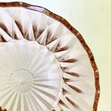 Vintage pink glass ramekins