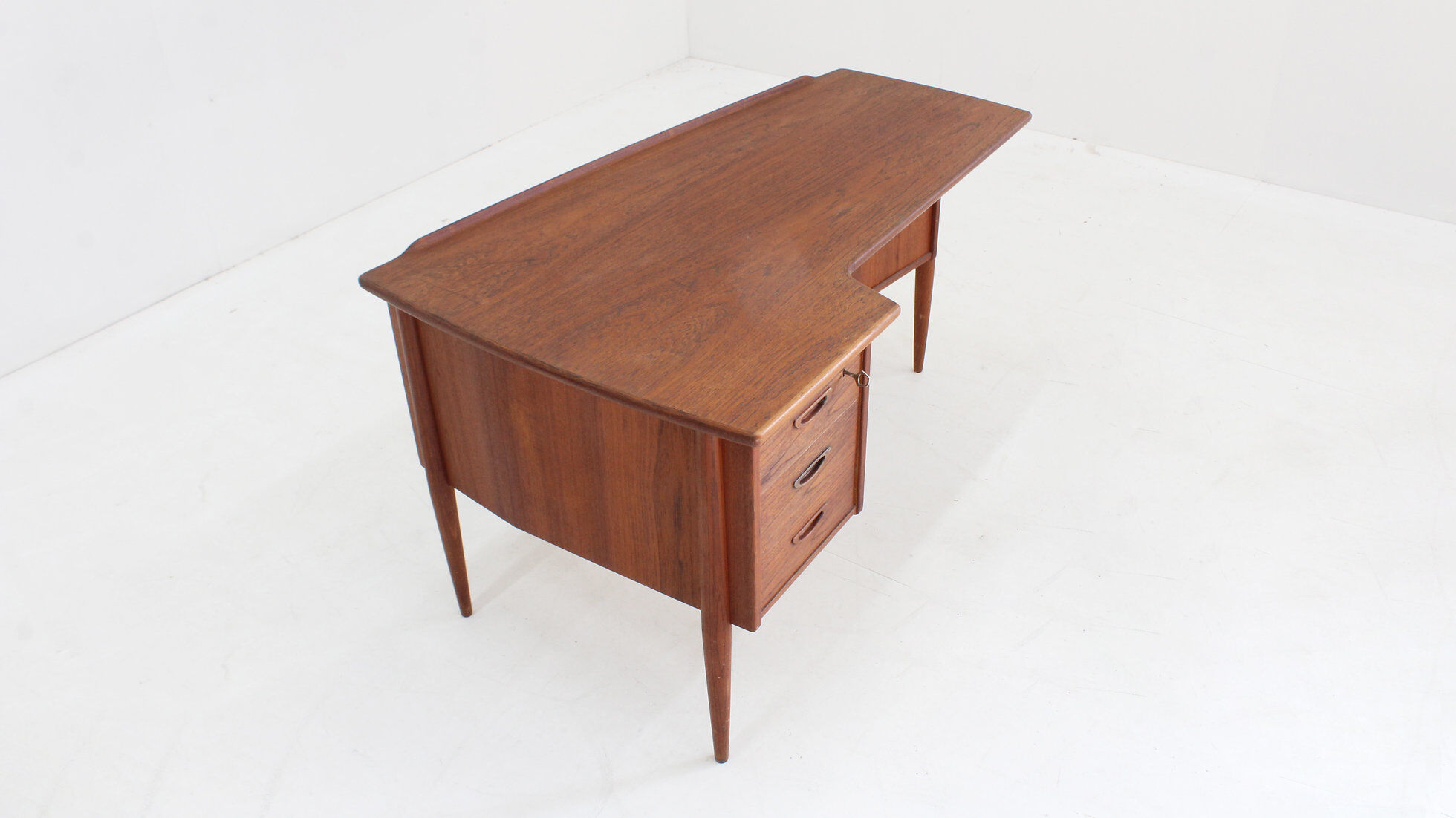 Vintage Danish teak desk 1960s